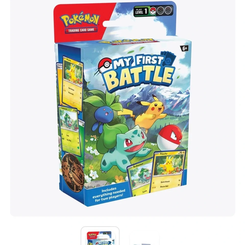My First Battle [Pikachu & Bulbasaur] - My First Battle (2 BOXES) - Picture 5 of 8